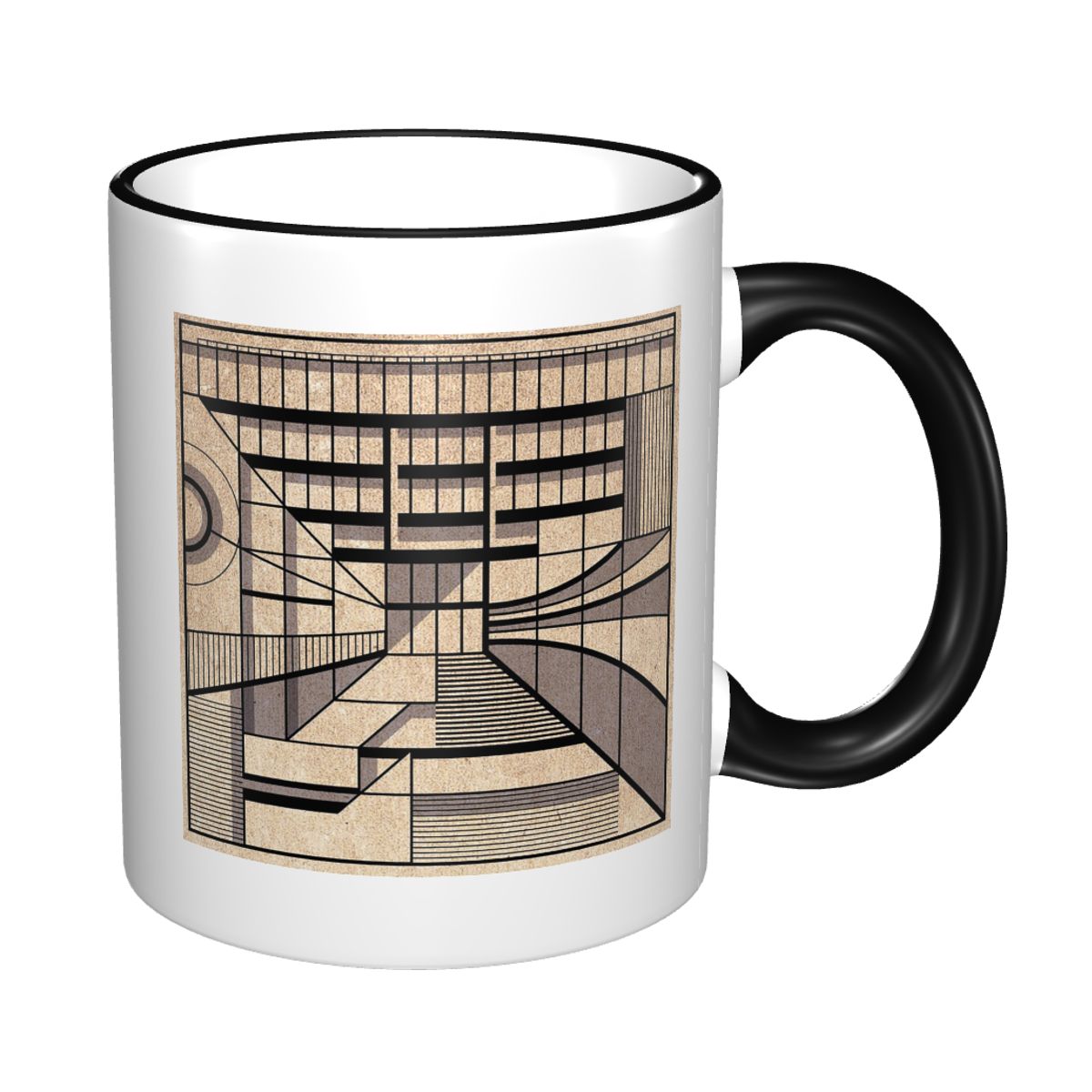 Coffee Tea Library - Birmingham Central Library Mok Grappige keramische