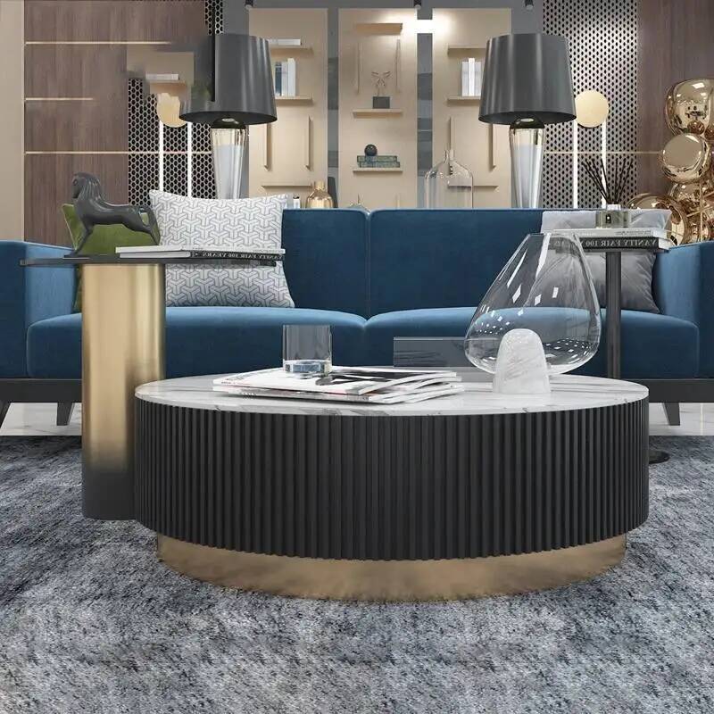 Coffee Tea Library - Eettafel Theetafel Console Tafel Bureau Modern