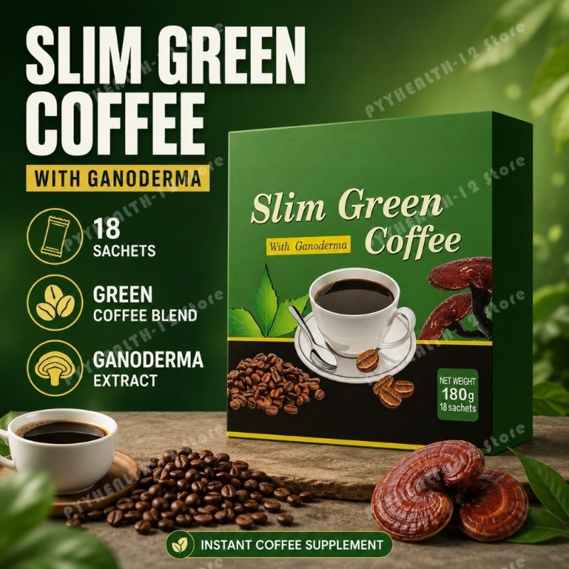 Coffee Tea For Weight Loss - Slim Green Coffee Ganoderma Groene Thee