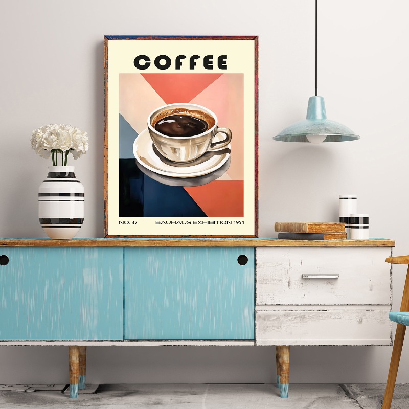 Keuken Voedsel Canvas Schilder - Coffee And Tea Lyrics recensie en prijs