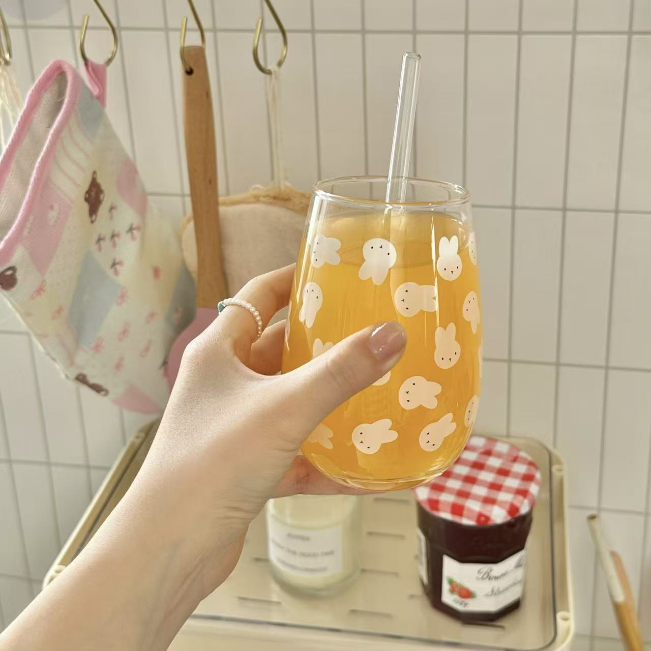 Schattig Miffy Konijn Bedrukte - Coffee Tea recensie en prijs