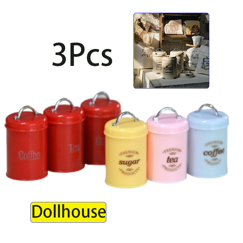 3 Stuks Miniatuur Poppenhuis M - Coffee Tea recensie en prijs