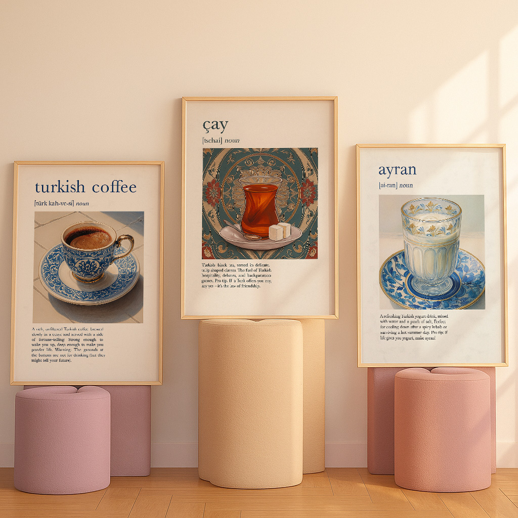 Keuken Poster Traditionele Tur - Coffee And Tea Lyrics recensie en prijs