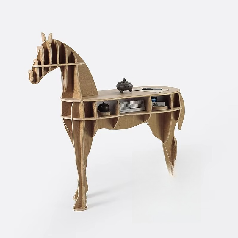 Creatief houten paard thee kof - Coffee Tea Library recensie en prijs
