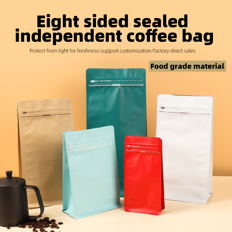 Aluminiumfolie staande zakjes  - Coffee Tea recensie en prijs