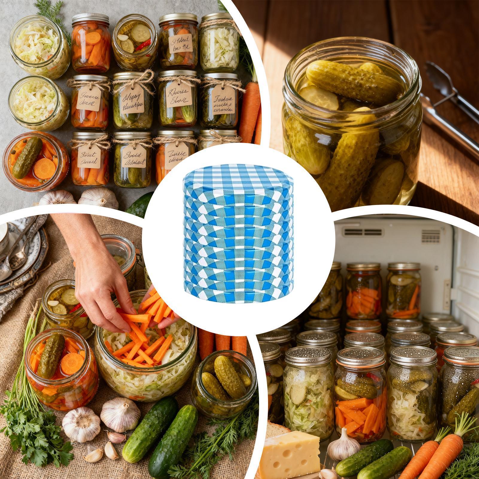 Canning Jar-deksels 50 stuks l - Coffee Tea recensie en prijs