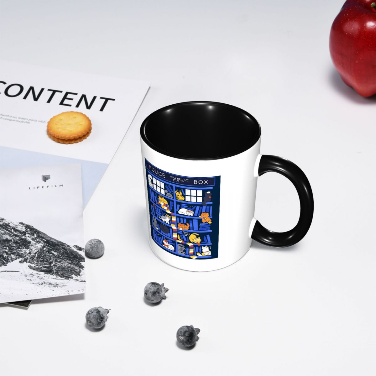 Bibliotheekdoos Who Mug Grappi - Coffee Tea Library recensie en prijs